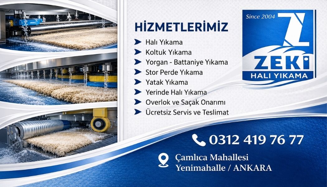 Çamlıca Mahallesi Halı Yıkama 