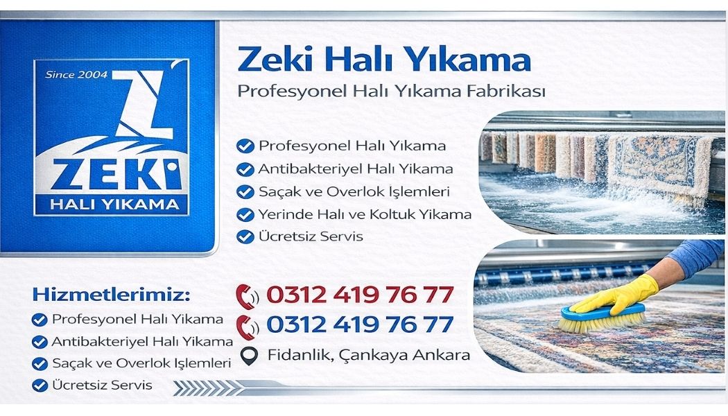 Fidanlık mahallesi halı yıkama