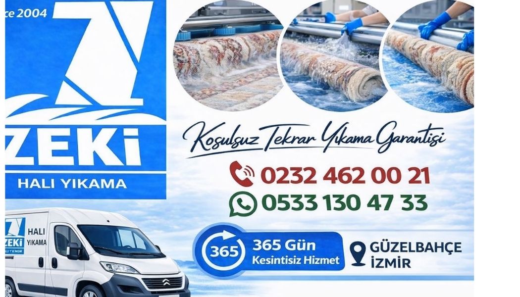 güzelbahçe halı yıkama
