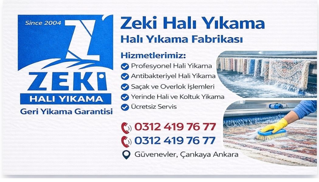 güvenevler halı yıkama