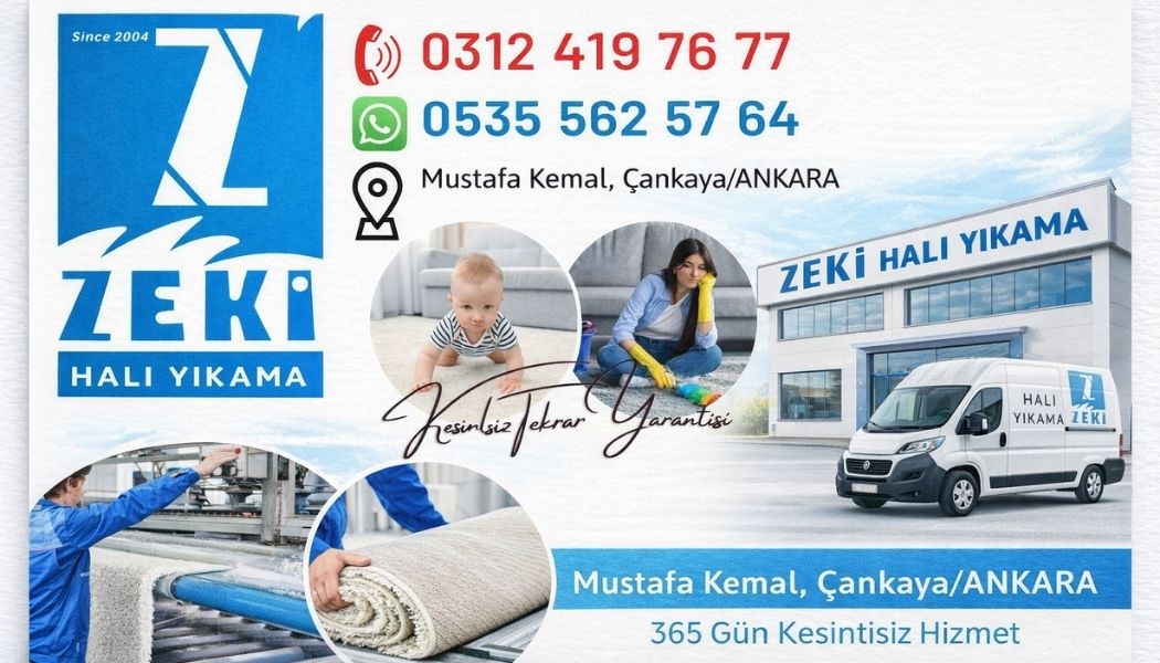 çankaya mustafa kemal halı yıkama