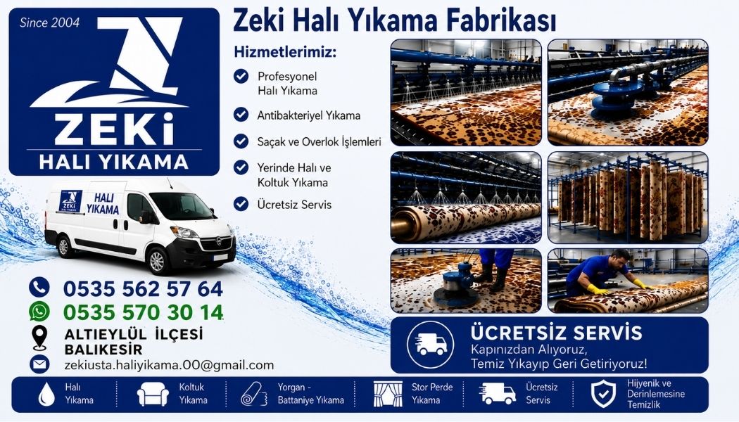 Altıeylül Halı Yıkama Hizmetleri ile Evinizde Hijyen Rüzgarları