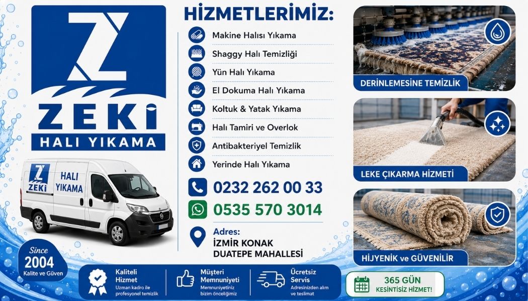 Konak Duatepe Mahallesi Halı Yıkama Hizmeti