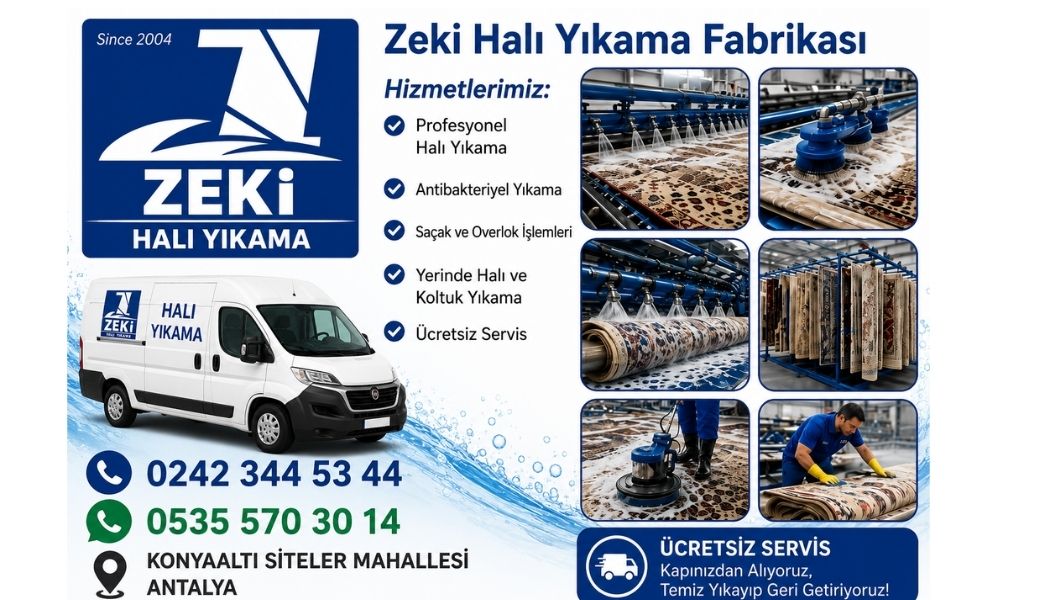 Konyaaltı Siteler Mahallesi Halı Yıkama