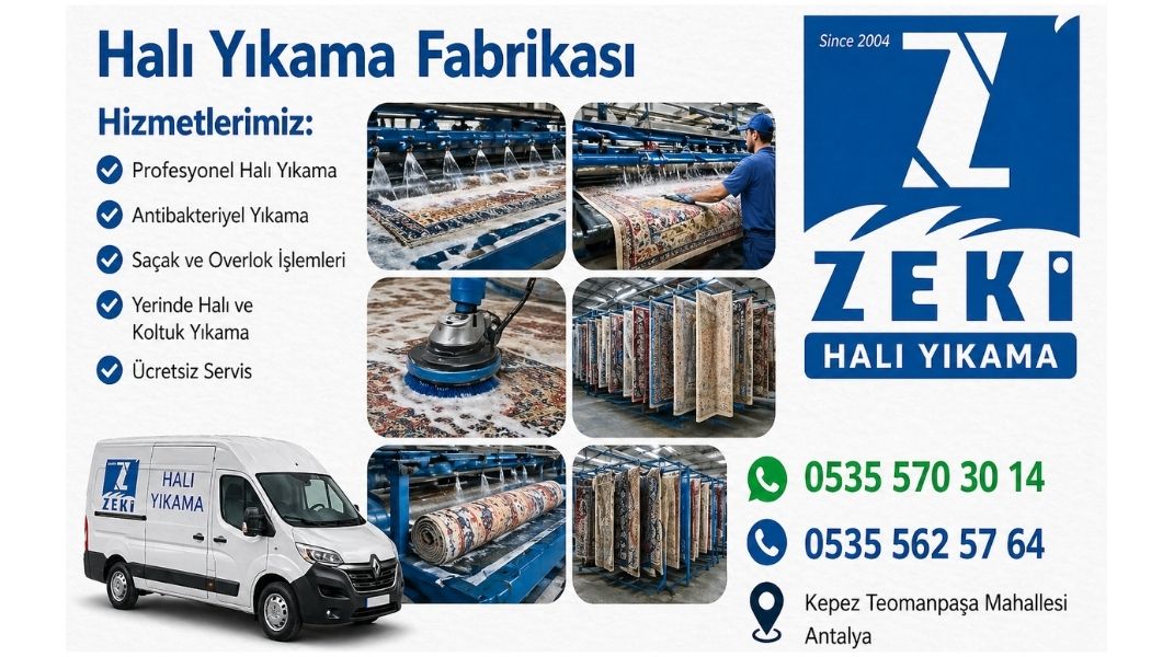 Kepez Teomanpaşa Mahallesi Halı Yıkama Servisi