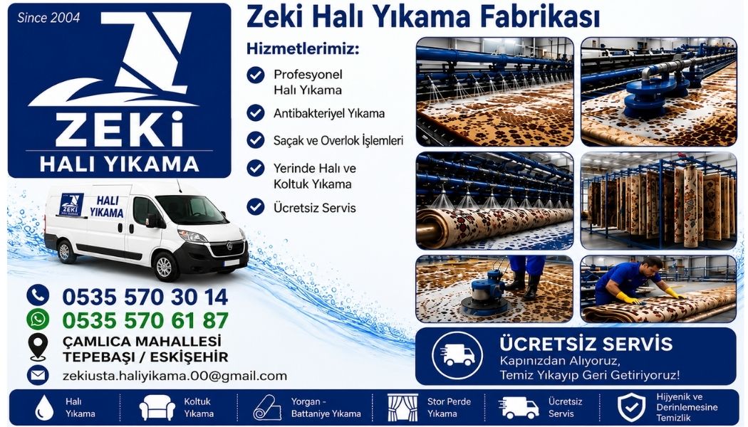 Tepebaşı Mahallesi Halı Yıkama Hizmeti