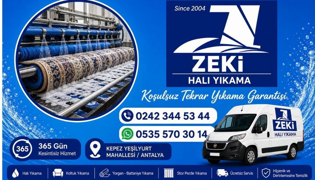 Kepez Yeşilyurt Halı Yıkama