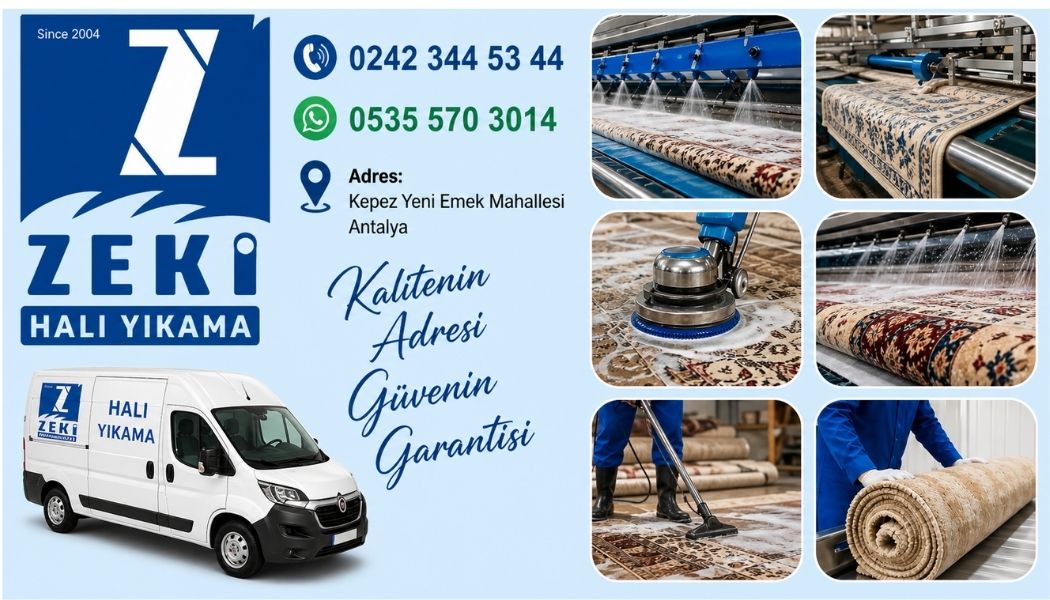 Kepez Yeni Emek Mahallesi Halı Yıkama Sistemleri